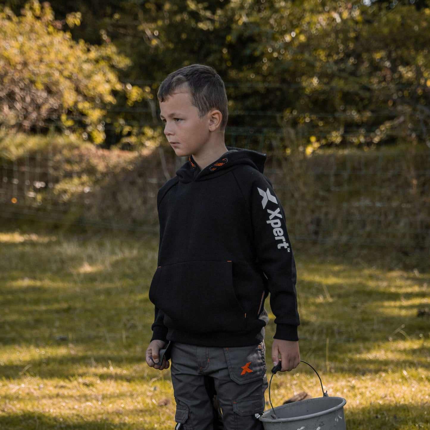 Xpert Pro Junior Pullover Hoodie - Black