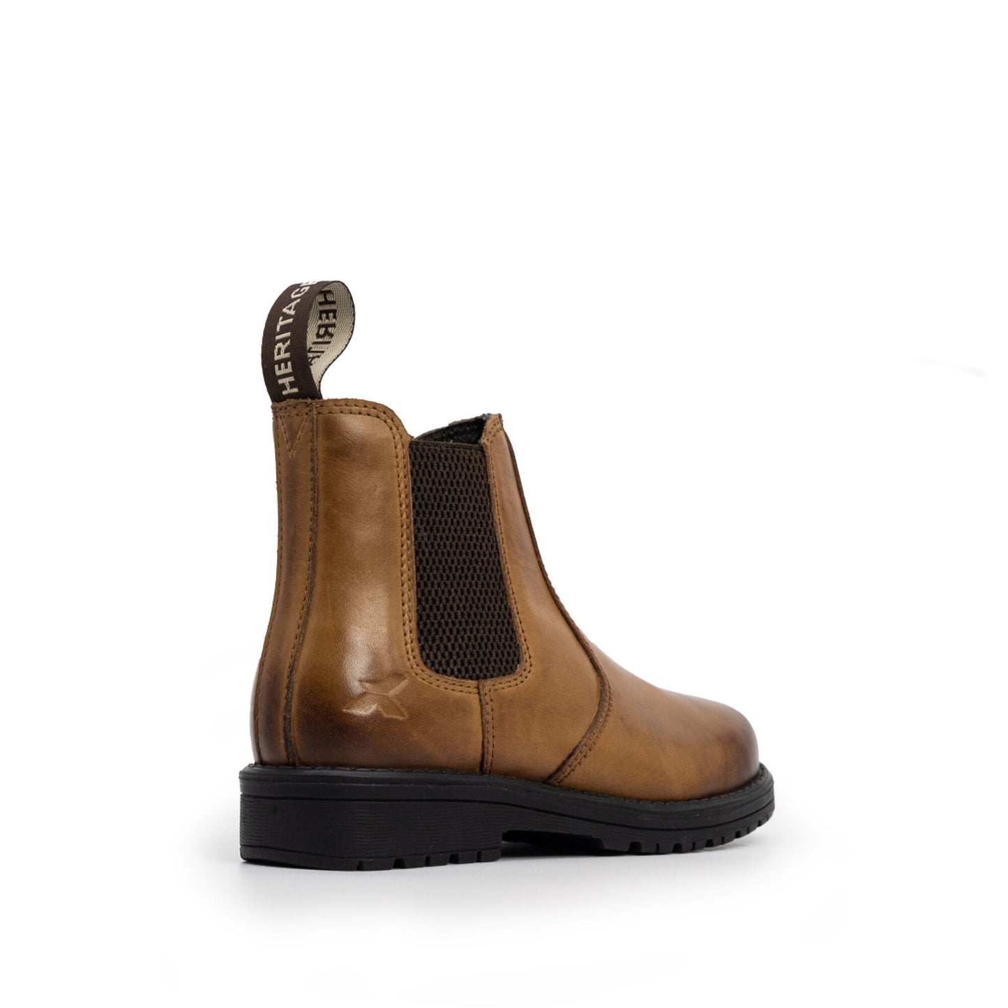 Xpert Heritage Wrangler Junior Dealer Boot - Burnished Tan