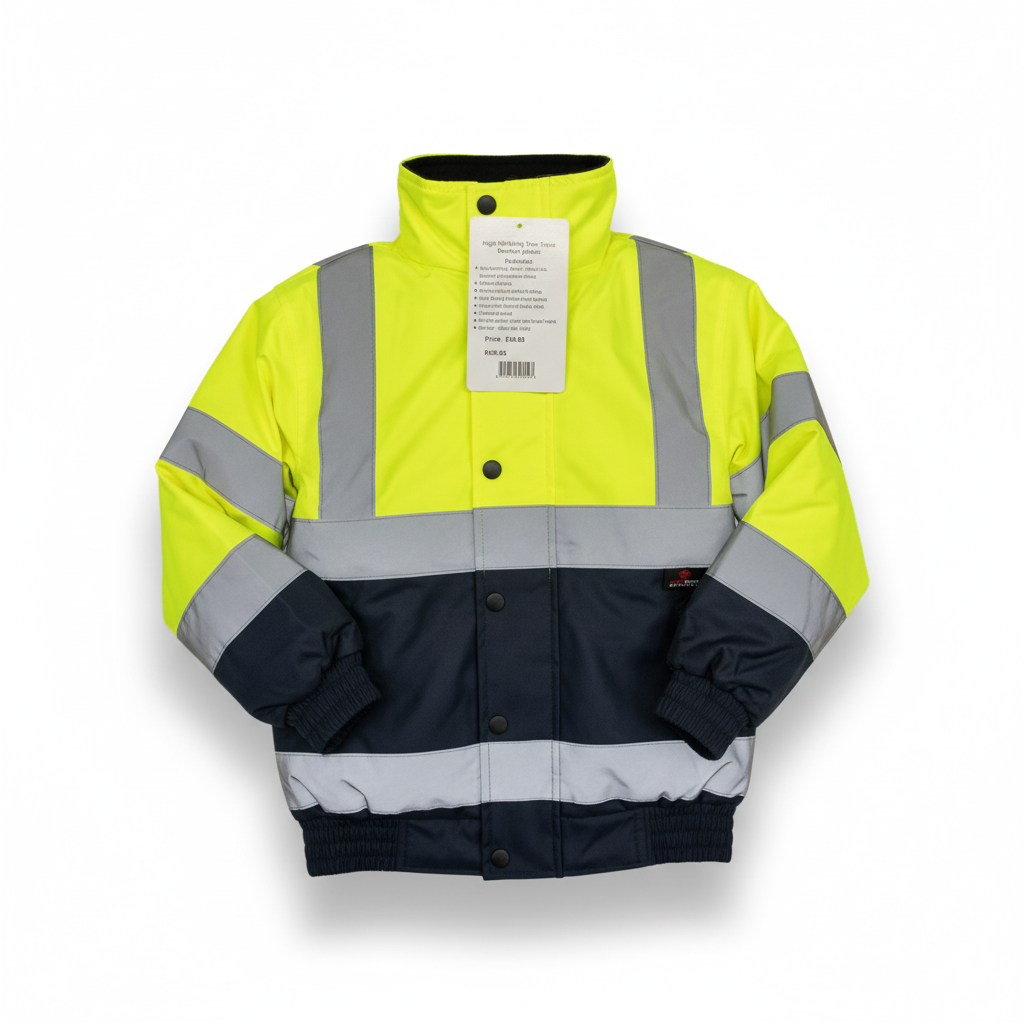 Kids Hi-Vis Jacket - Yellow