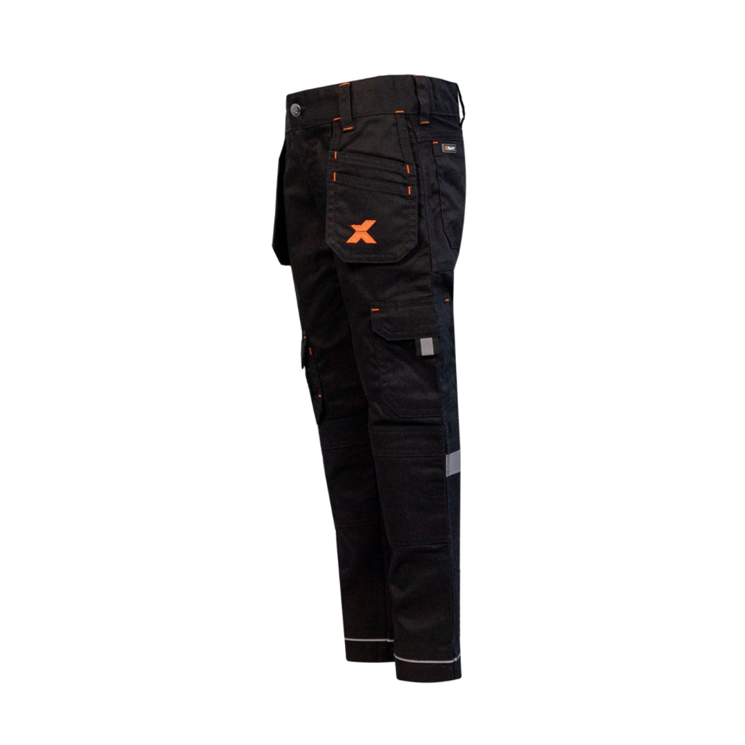 Xpert Pro Junior Stretch Work Trouser - Black