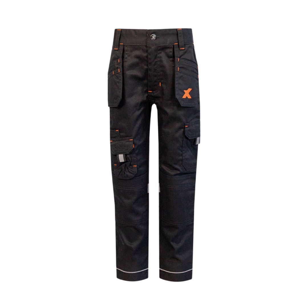 Xpert Pro Junior Stretch Work Trouser - Black