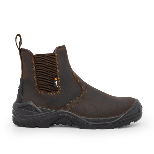 Xpert Defiant S3 Safety Dealer Boot - Brown