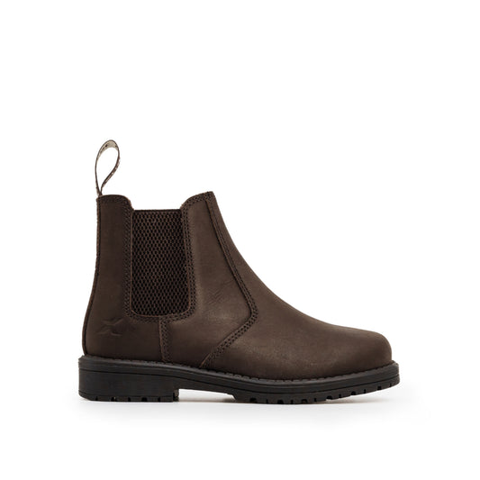 Xpert Heritage Wrangler Junior Dealer Boot - Dark Brown