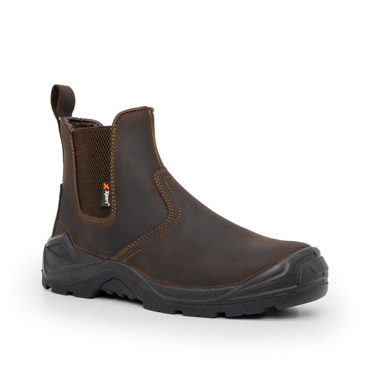 Xpert Defiant S3 Safety Dealer Boot - Brown