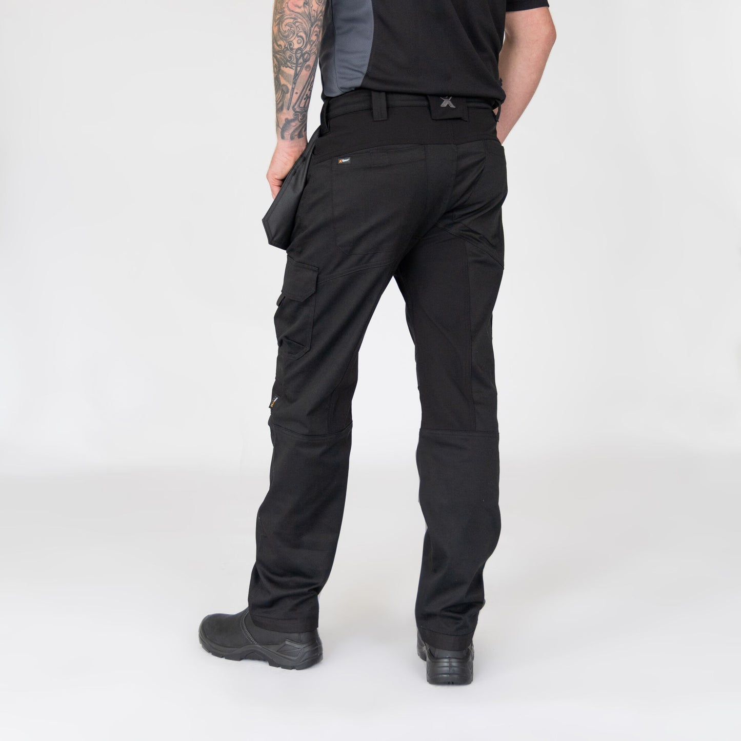 Xpert Pro Stretch+ Work Trousers - Black