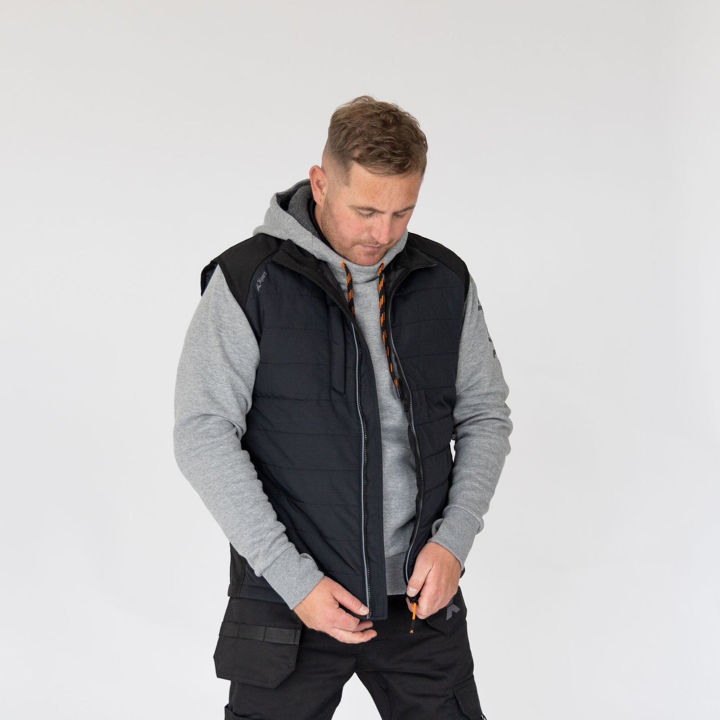 Xpert Pro Rip-Stop Panneled Bodywarmer - Black