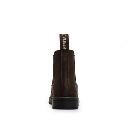 Xpert Heritage Wrangler Junior Dealer Boot - Dark Brown