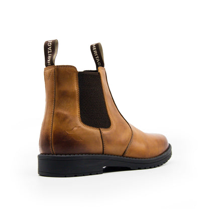Xpert Heritage Saddler Dealer Boot - Burnished Tan
