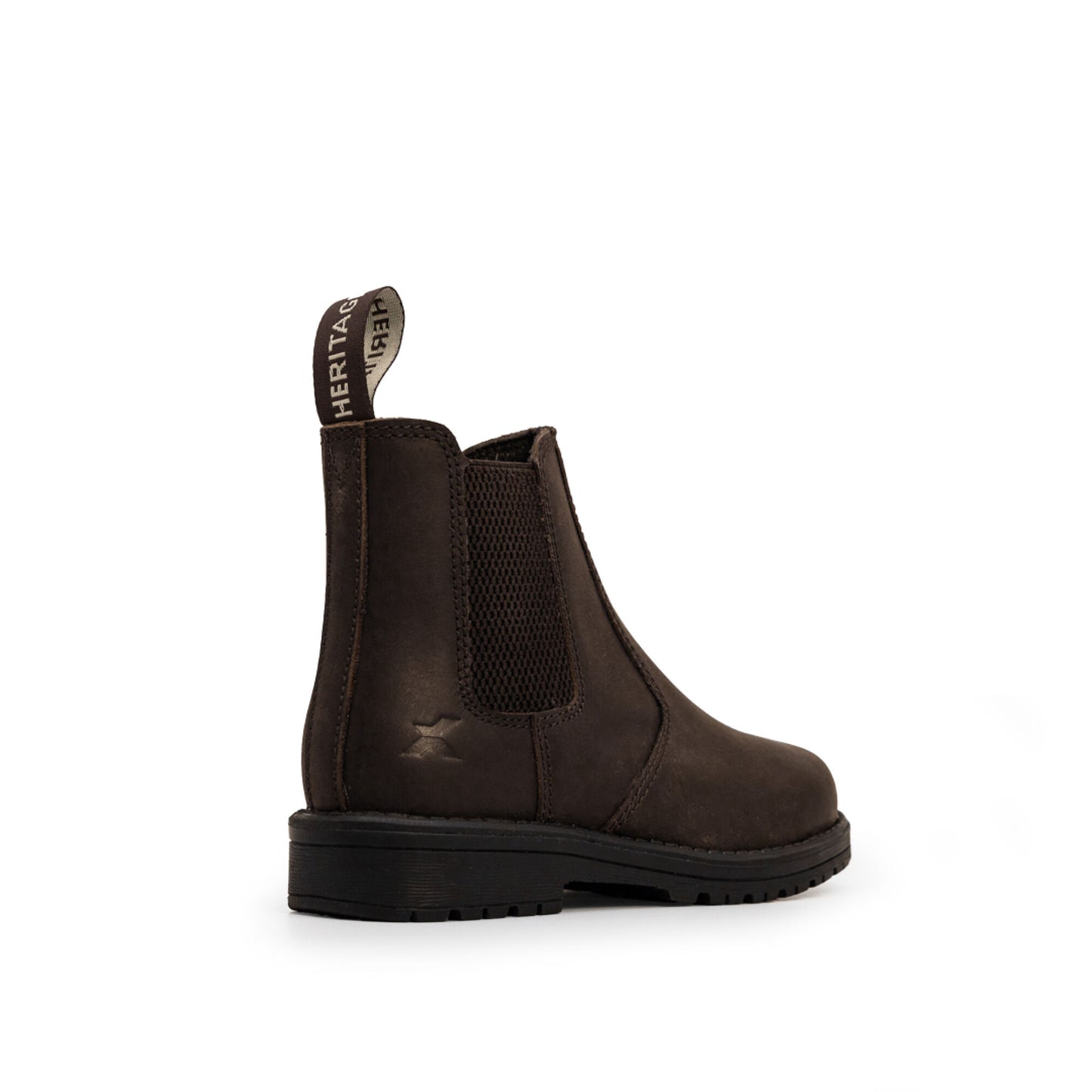 Xpert Heritage Wrangler Junior Dealer Boot - Dark Brown