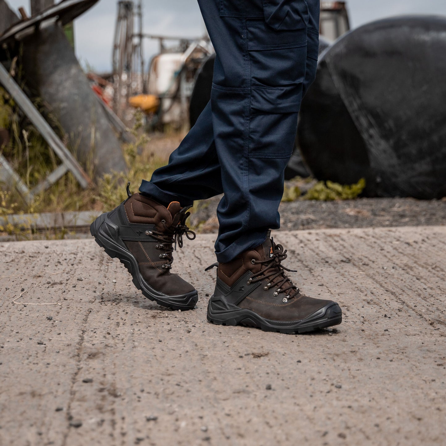 Xpert Warrior S3 Safety Laced Boot - Brown