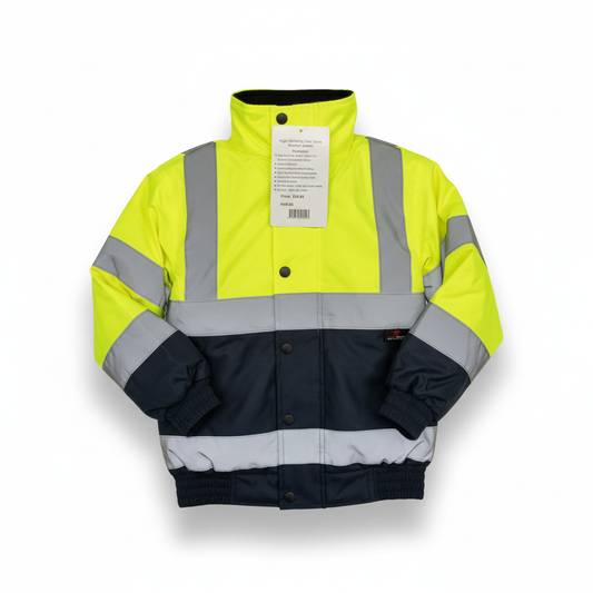 Kids Hi-Vis Jacket - Yellow