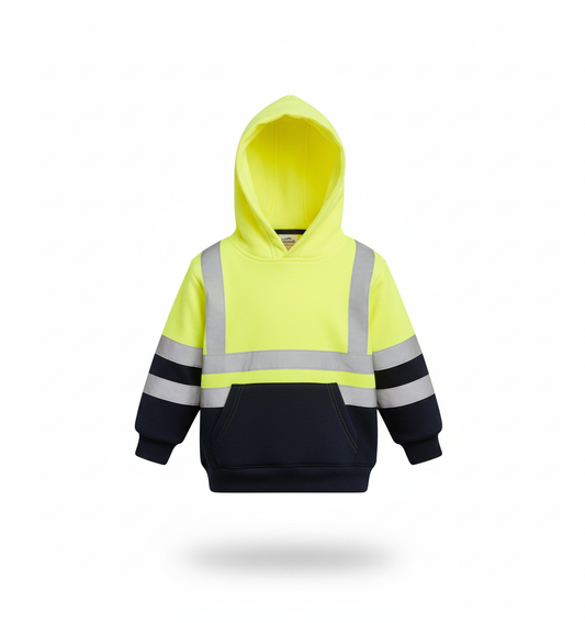 Kids hi-viz - Hoody - Yellow
