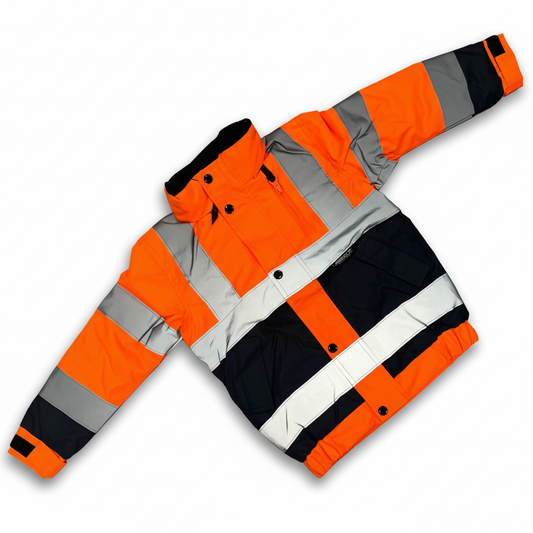 Kids Hi-Vis Jacket - Orange