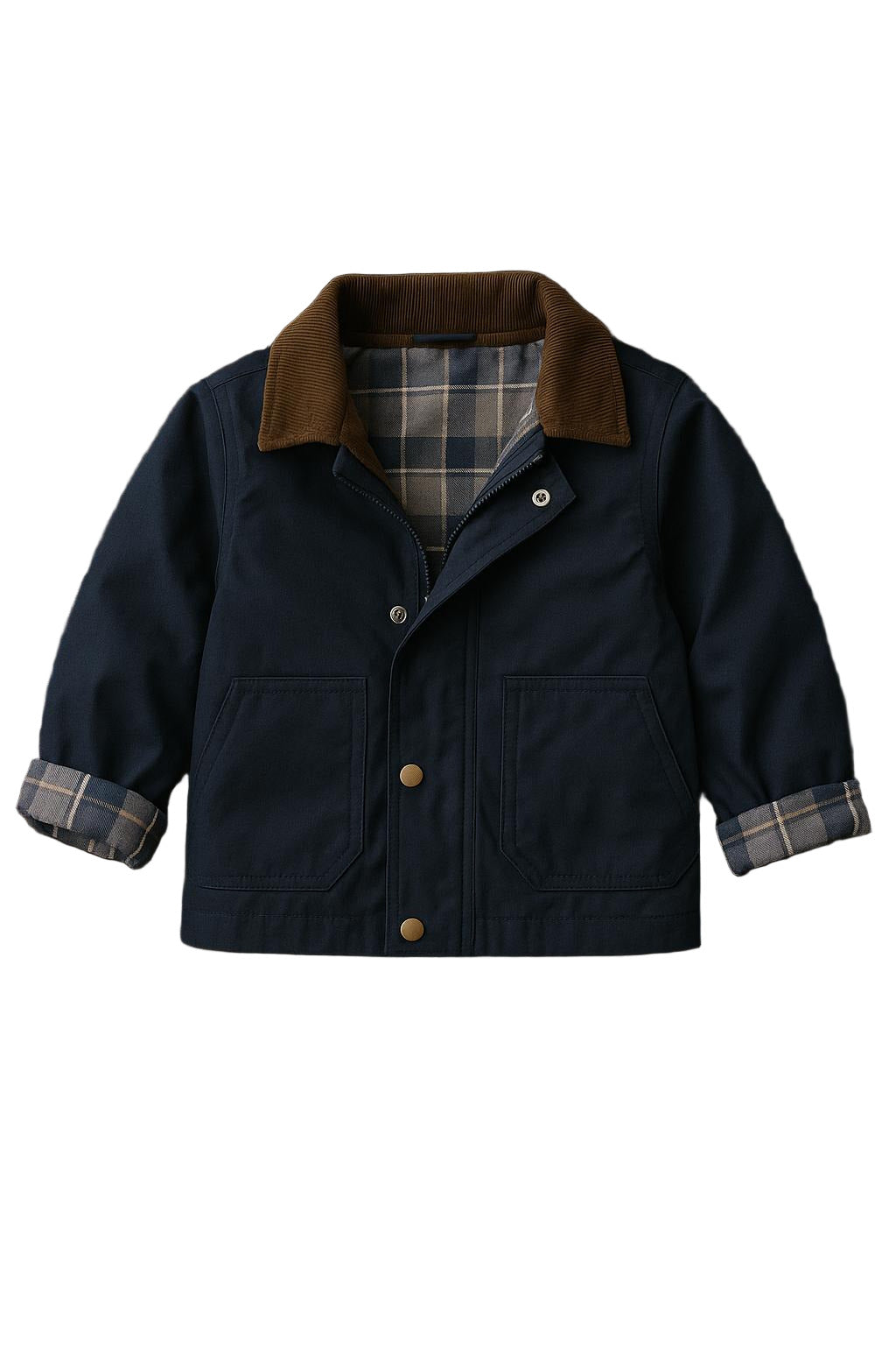 Kid's - Navy Farm Jacket