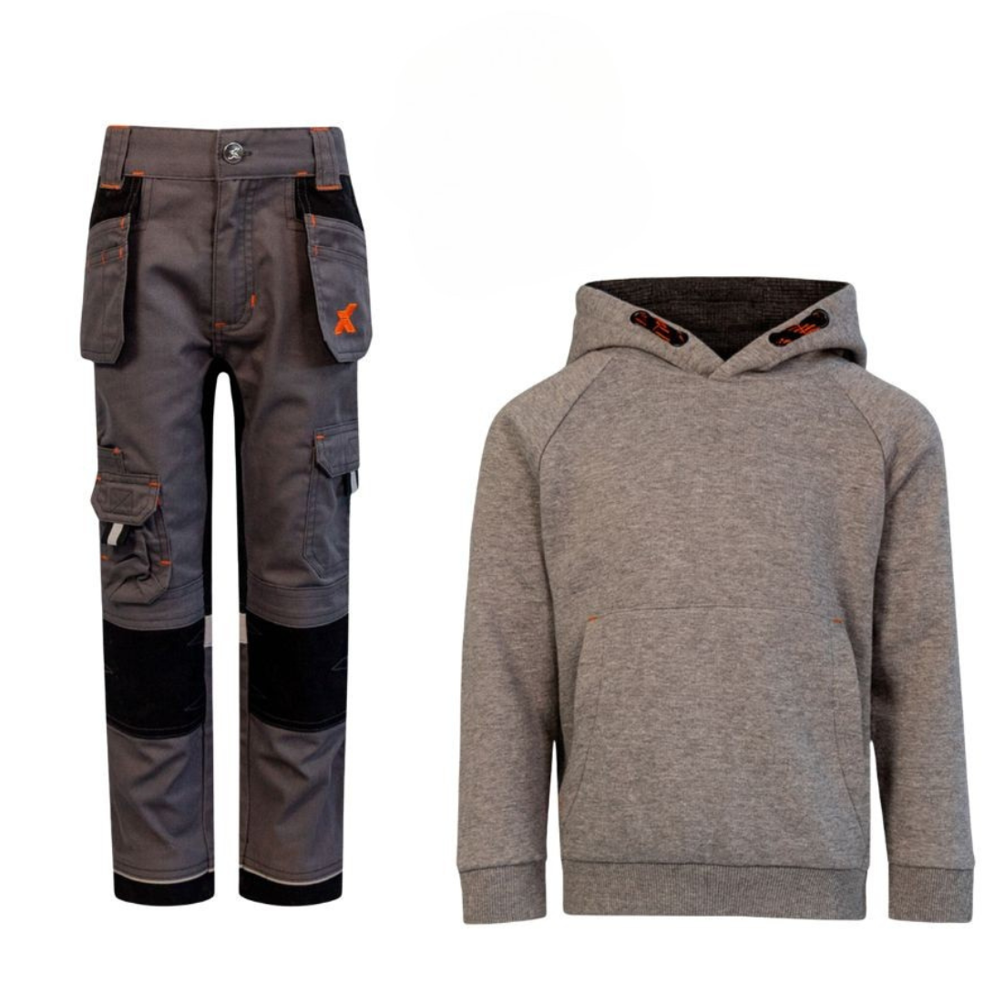 Xpert - Kids/Junior hoody (Hoody/Grey Trouser) bundle